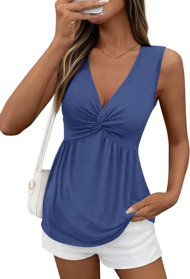 BTFBM Babydoll Tops for Women 2026 Trendy Summer Outfits
