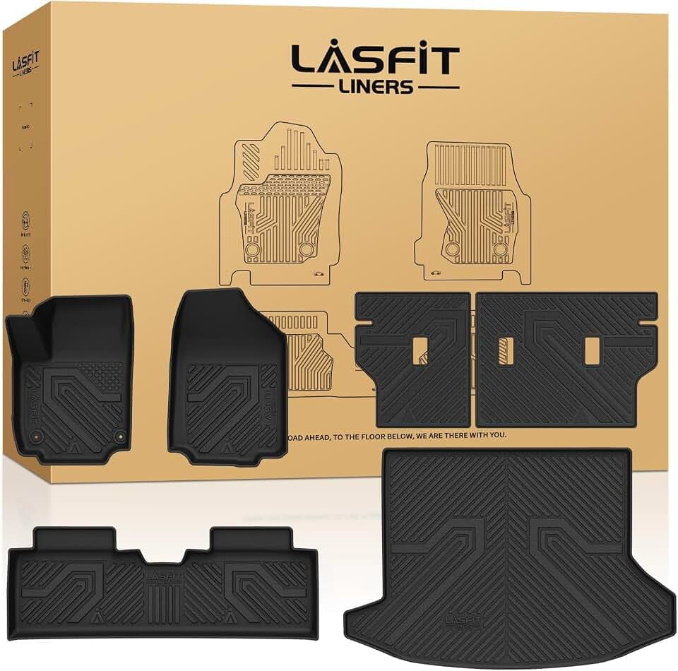 LASFIT Floor Mats for Chevy Equinox/GMC Terrain 2026 2025 2027(Gas Only)