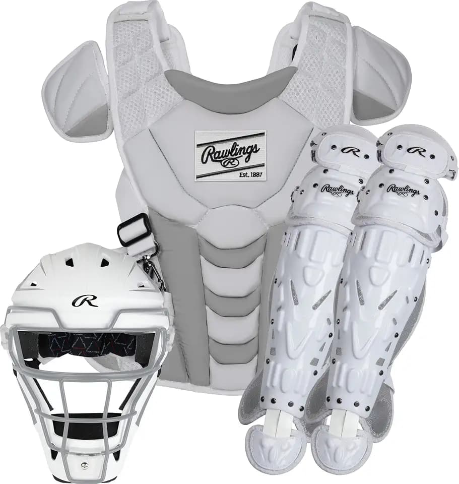 Rawlings | Velo Fastpitch Softball Catcher's Set | NOCSAE Certified | Adult | Intermediate | Youth | Multiple Colors