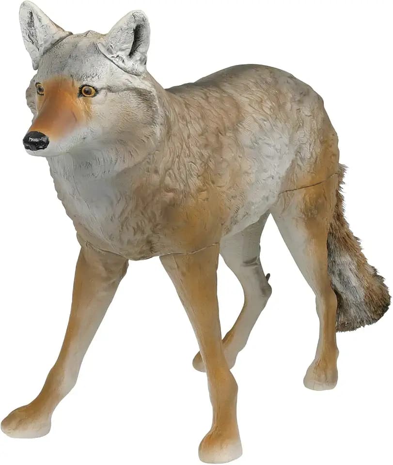 Flambeau Outdoors Lone Howler Coyote Decoy, Removable Legs, Deterrent