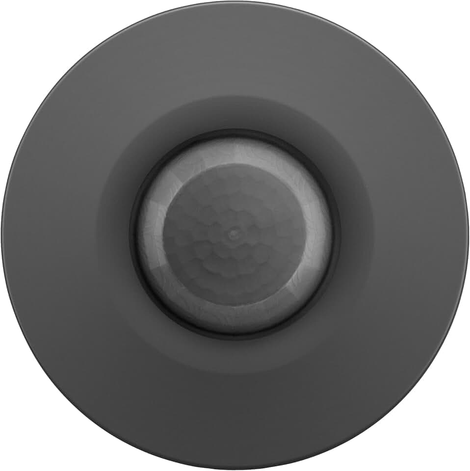 LEGRAND, SEANO All-in-One Sensor, Bewegungs- & Präsenzmelder, 230 V~, 10 m Reichweite, 360° Erfassung, 8 Programme, IP20, Farbe: Anthrazit, 999831