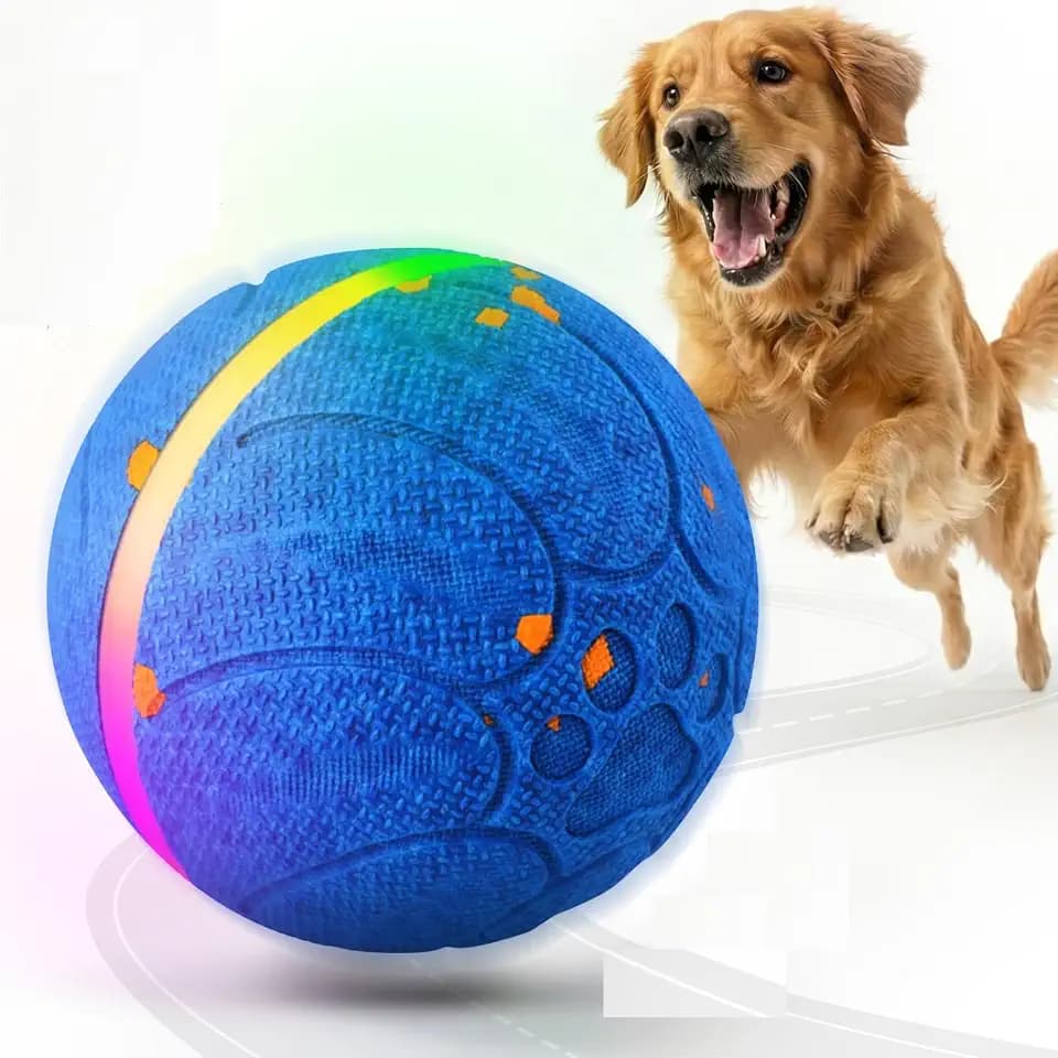 Diman Interactive Dog Toys, Moving Balls for Dogs, 3 Bounce Modes, 3.2 Inch