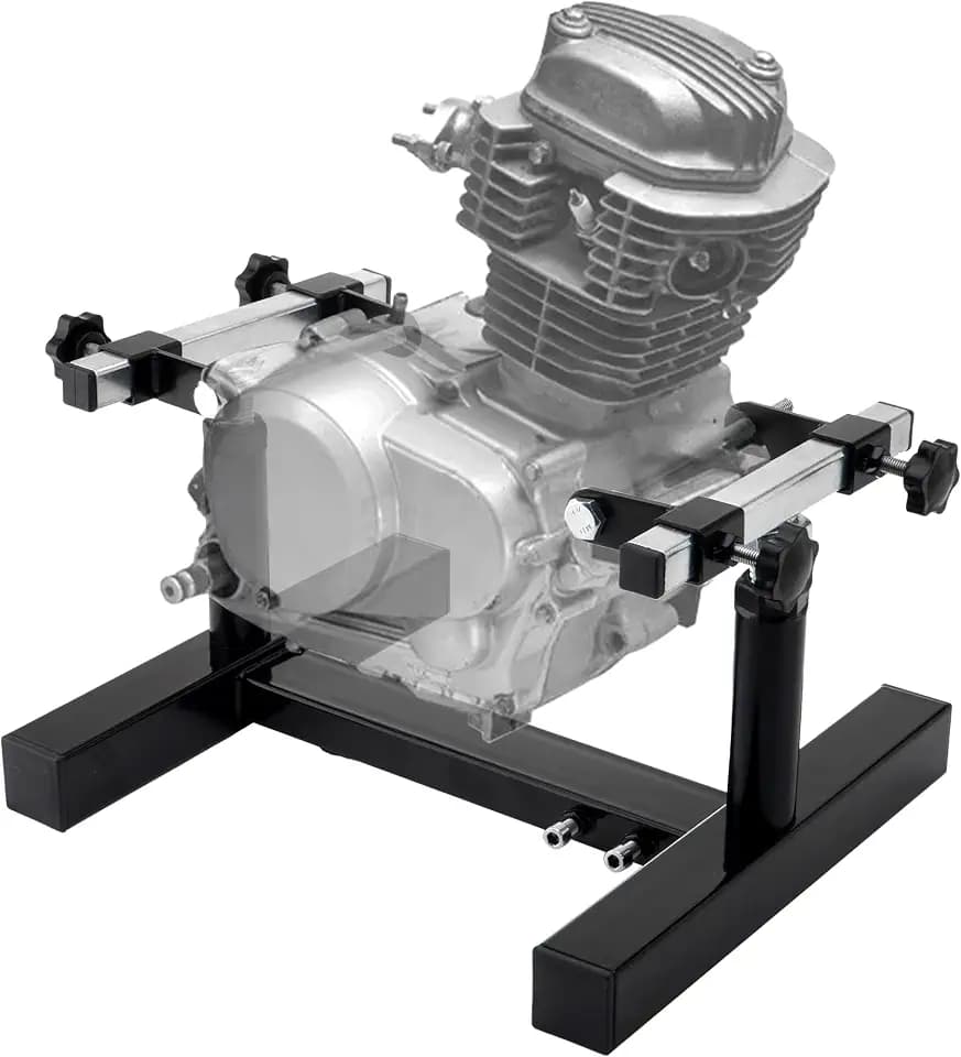 Heavy Duty Motorcycle Engine Stand, Adjustable Motor Stand 1000LB