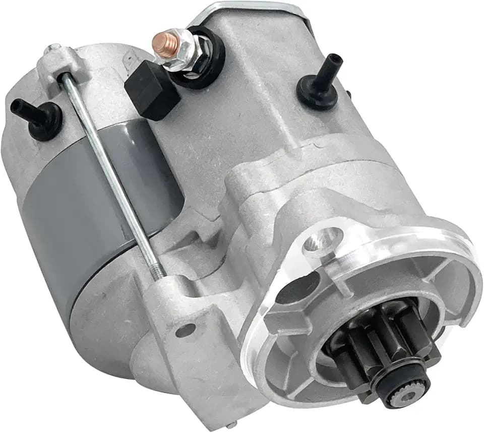 410-52265 Starter Motor Compatible with Kubota Compact Tractor L3540 L3830 L39 L3940 L4240 L4330 L4630 L4400 L45, 1.4kw 12v 8-Tooth, Replaces 228000-9800 9722809-980 T1150-16800 T1150-16801