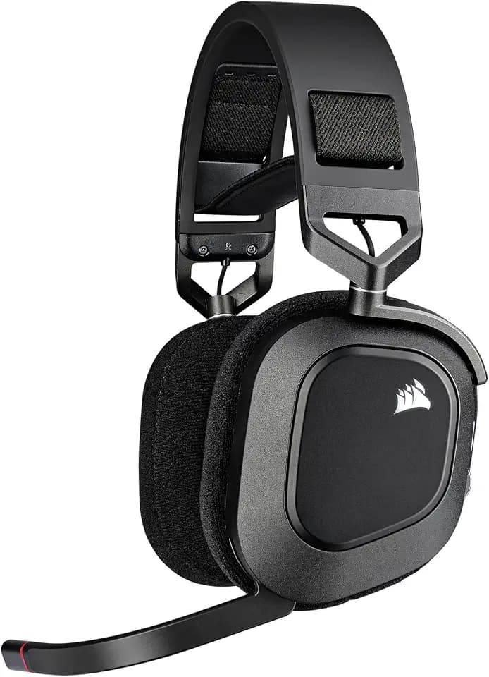 Corsair HS80 RGB Wireless PC PS5 PS4 Mac Gaming Headset – Black