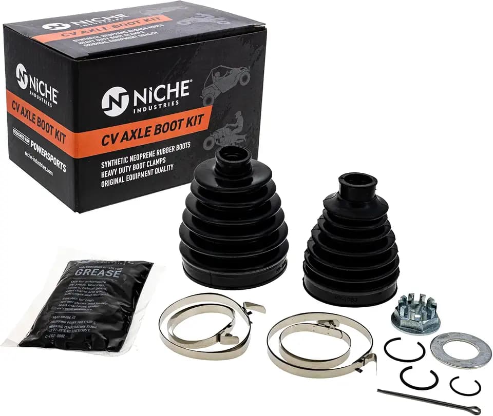 NICHE Rear CV Axle Boot Kit for Honda 90304-HM7-000 90304-HM7-A10