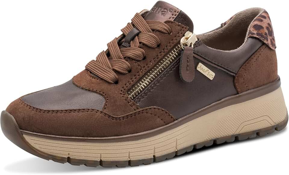 Jana Sneaker Materialmix Textil/Synthetik H-Weite