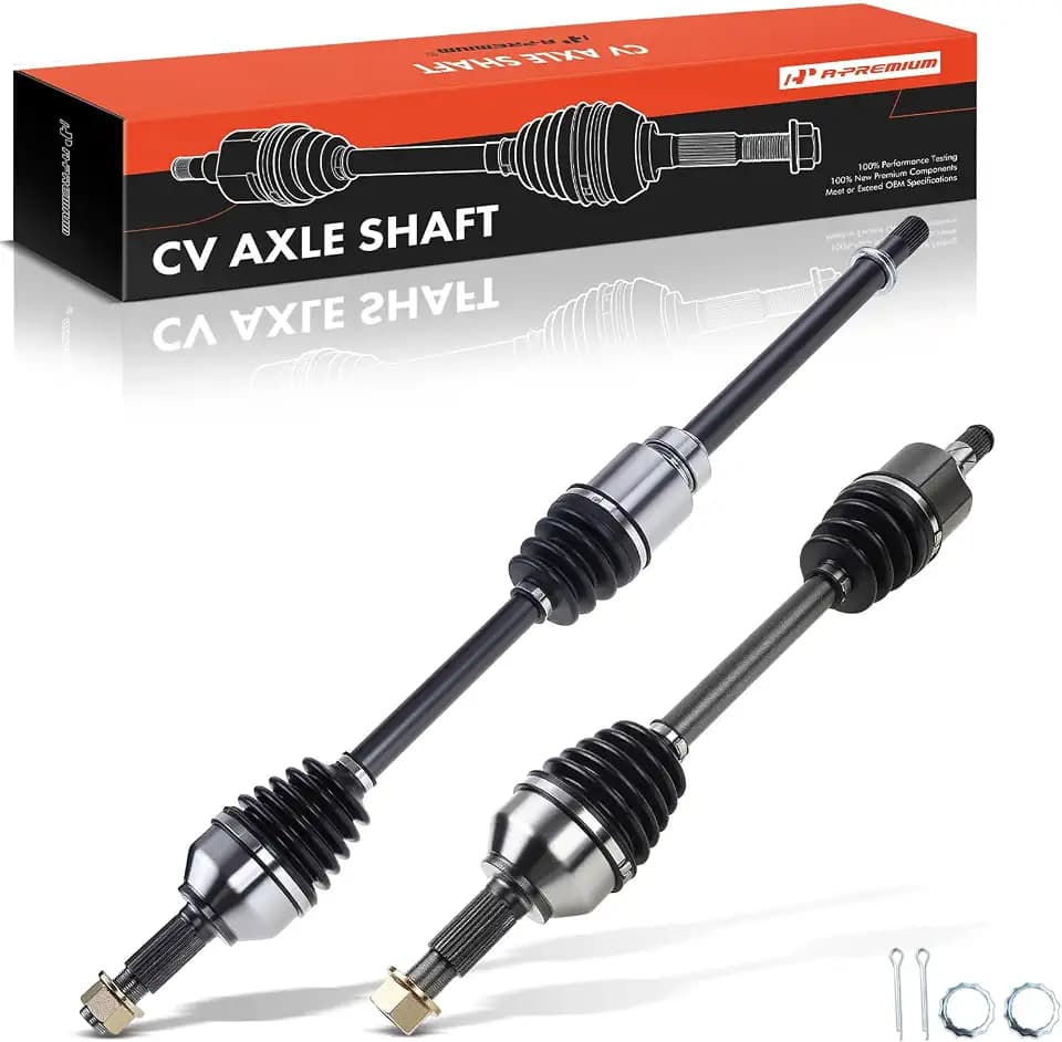 A-Premium Set of 2 Front CV Axle Shaft Assembly