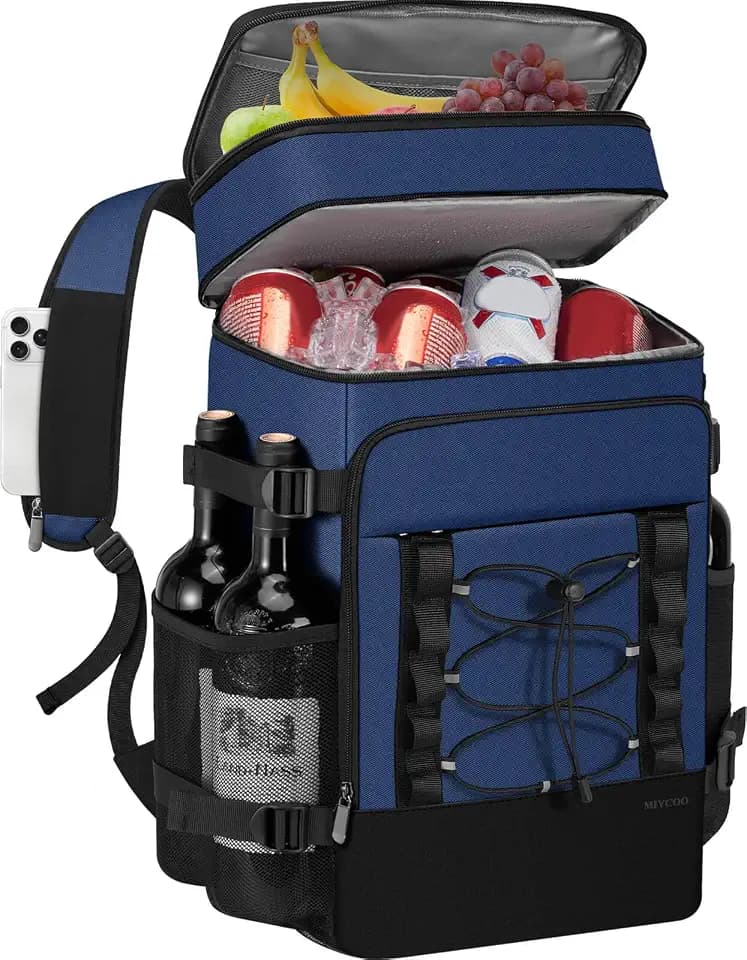 MIYCOO Cooler Backpack - 40 Cans Insulated Backpack Cooler for Men Women