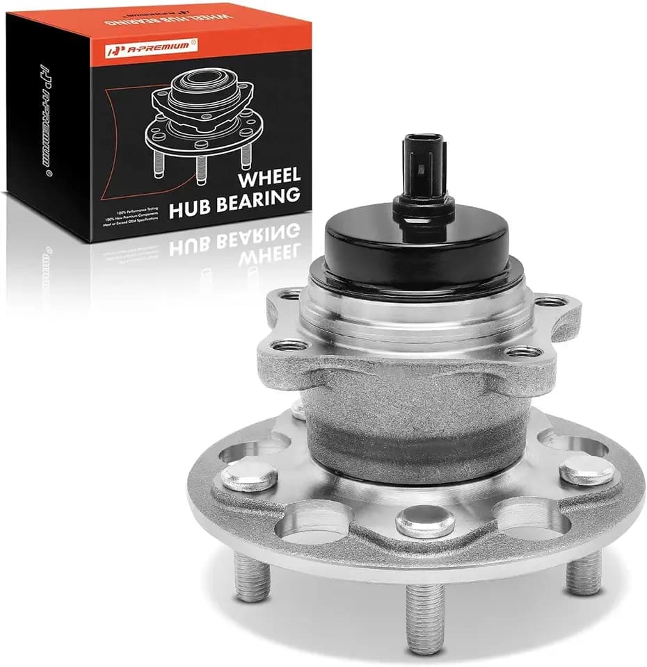 A-Premium Rear Wheel Bearing and Hub Assembly with ABS & 5-Lug