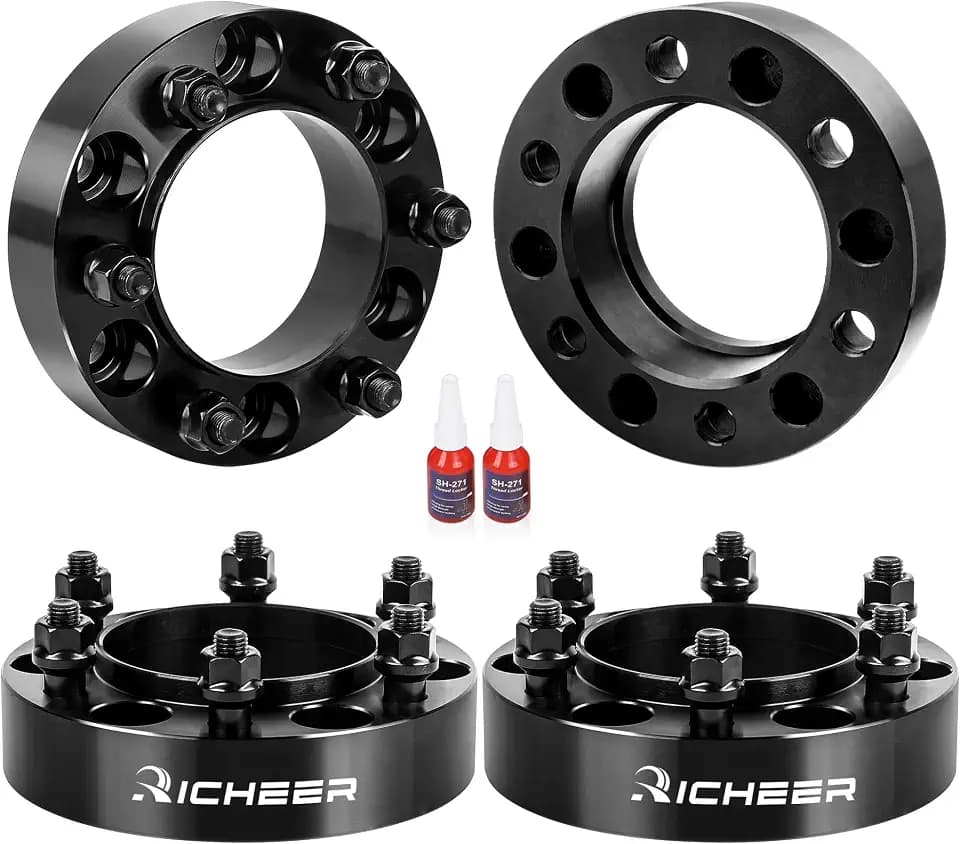 Richeer 1.5 inch 6x5.5 Hub Centric Wheel Spacers for 1995-2023 Tacoma