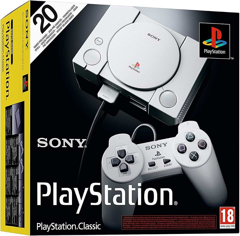 Sony PlayStation Classic (Konsole) [Deutsch, Englisch, Französisch, Spanisch, Italienisch]