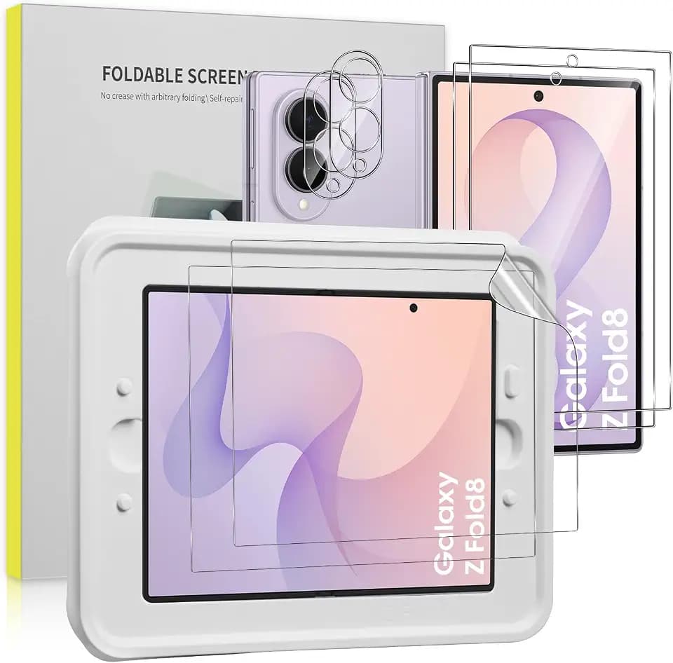 für Samsung Galaxy Z Fold 8 für Panzerglas [Auto Installation]