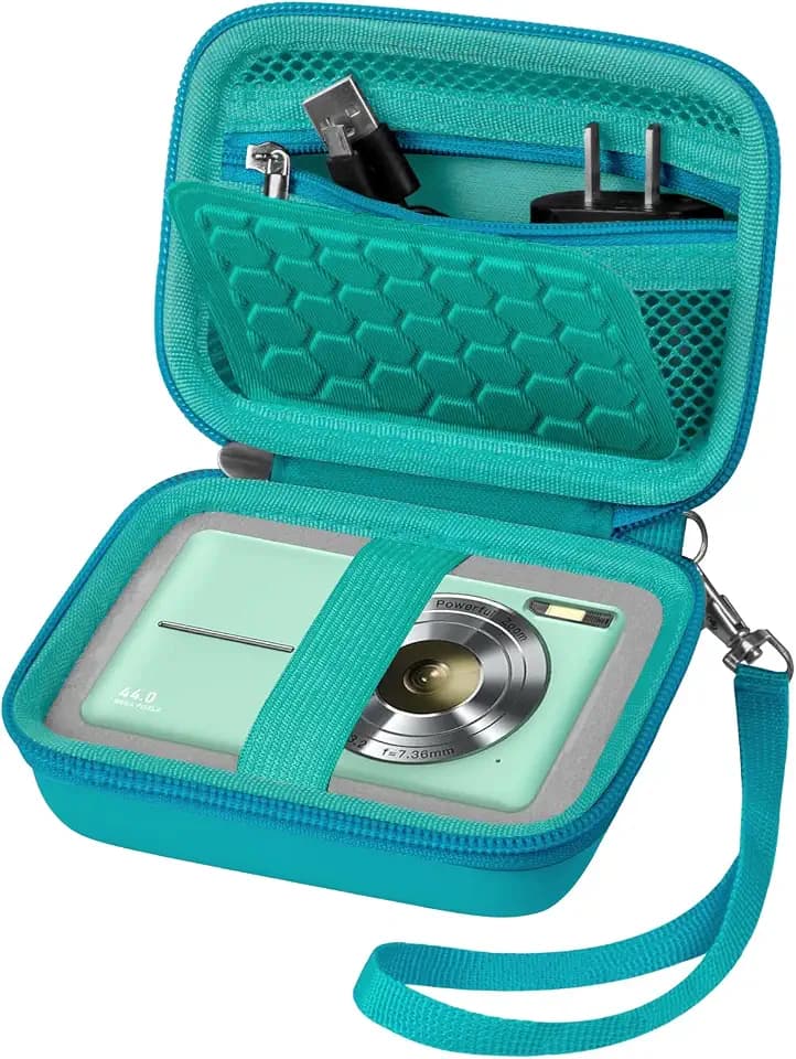 Comecase Digital Camera Case for Kodak PIXPRO FZ45 FZ55, Navy Blue
