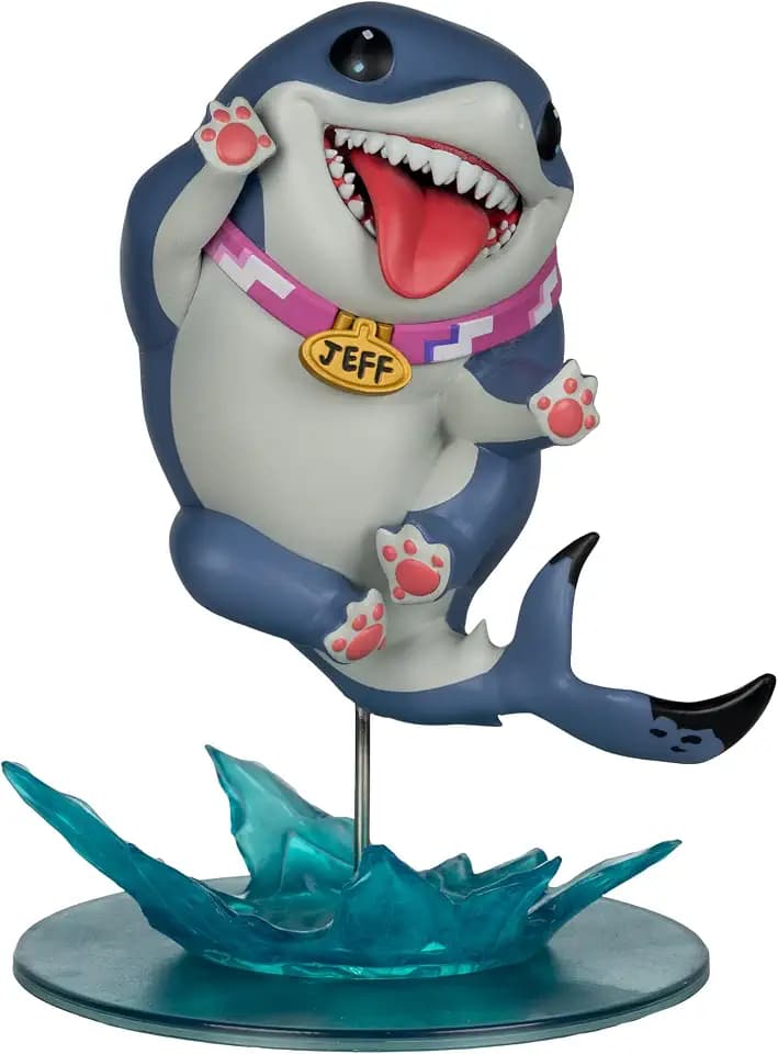McFarlane Toys- Marvel Rivals Jeff The Land Shark 1:10th Scale Collectible