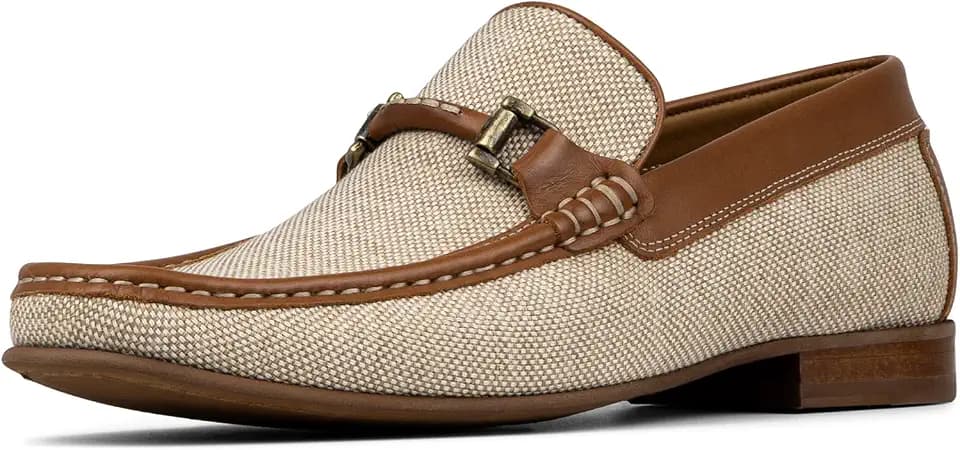 Donald Pliner Men's Danner Loafers, Slip-On Formal Loafer for Men, Classic Flexible Comfortable & Supportive Dress Shoes for Business, Office Work, Events
