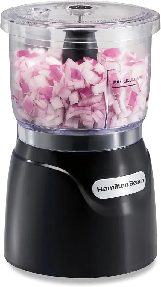 Hamilton Beach 3 Cup Electric Vegetable Chopper & Mini Food Processor