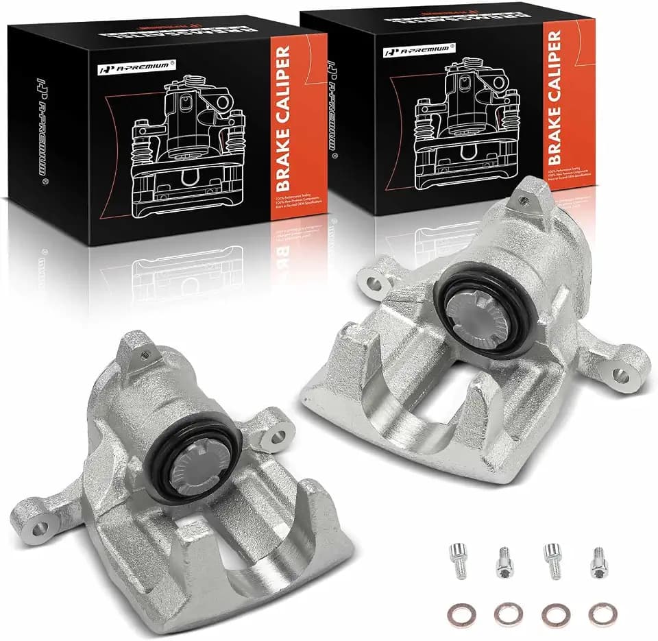 A-Premium Rear Left and Right Side Disc Brake Caliper without Bracket