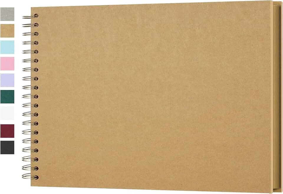 Fotoalbum zum Selbstgestalten 28x21 cm 50 Blatt 100 Seiten säurefrei