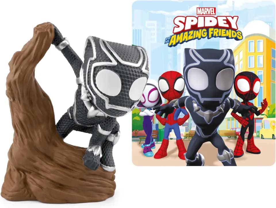 Tonies Black Panther Audio Toy Figurine from Marvel Spidey and His Amazing Friends
