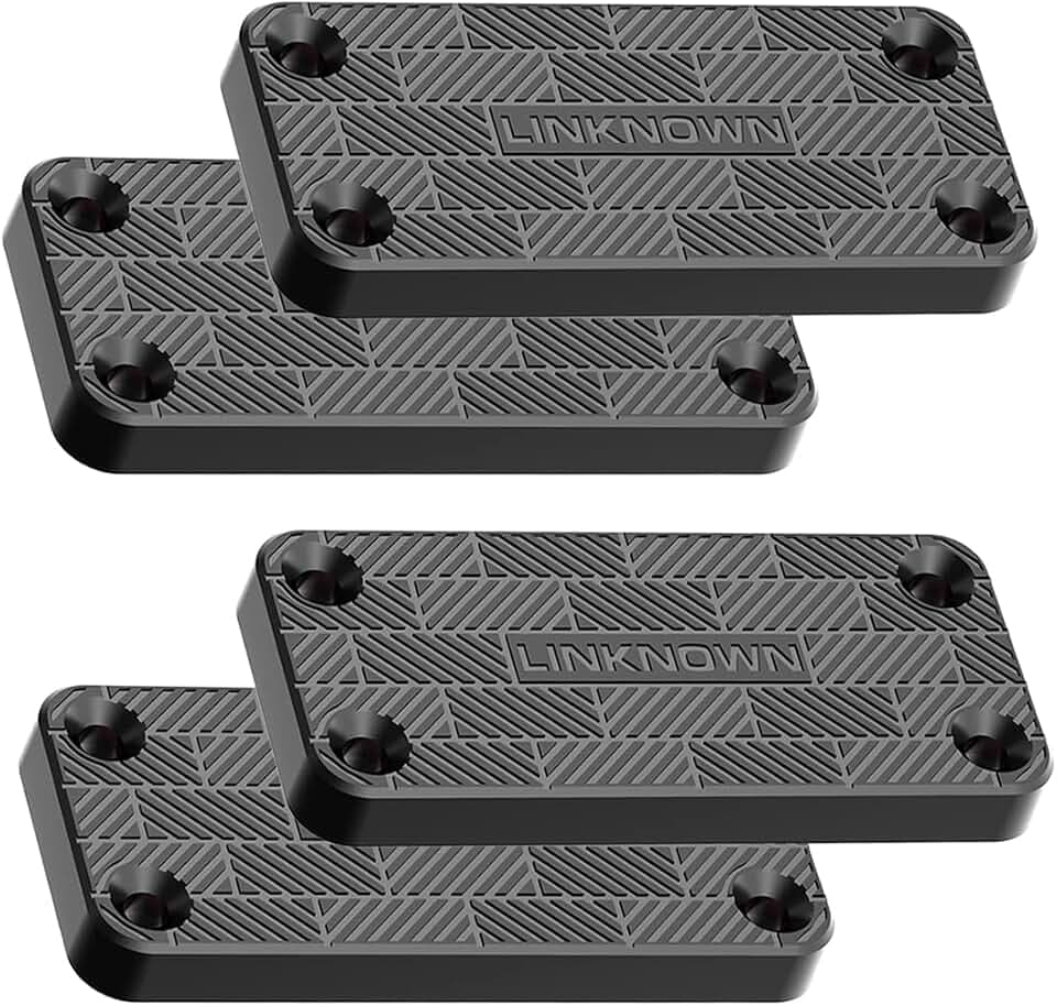 Gun Magnet Mount 55 Lbs Rating Magnetic Gun Mount for Car, Rubber Coated Firearm Holder for Rifle Pistol Magazines, Gun Magnet for Vehicle, Desks, Safes, and Walls, Indoor Gun Racks