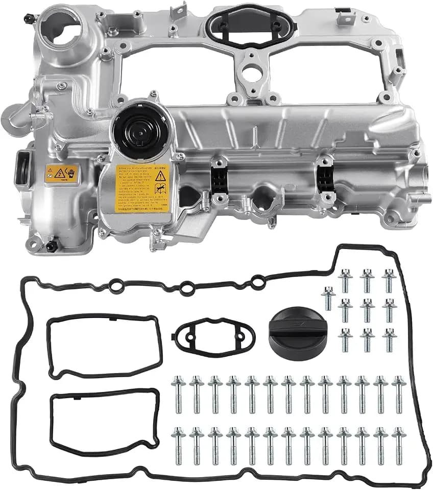 Aluminium Valve Cover kit Compatible with N20 BMW 528i 11127588412328i