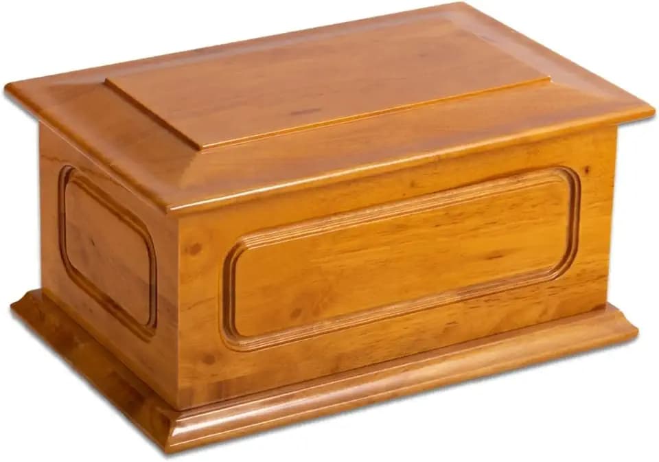Bey-Berk Deering Moments Solid Wood Cremation Urn, up to 260lb
