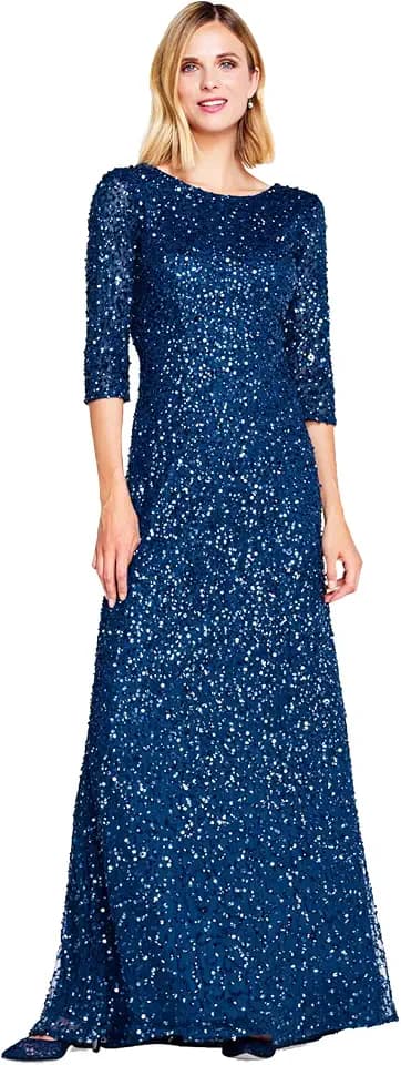 Adrianna Papell Women's Beaded Gown