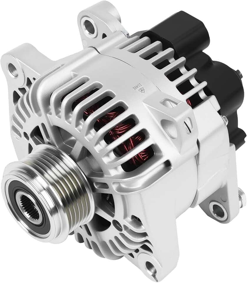 11491 Alternator for Sonata 2010 L4 2.4L, for Sonata 2011-2013 L4 2.4L, for Optima 2011-2013 L4 2.4L, Replace OE TG11C087 373002G150 373002G400