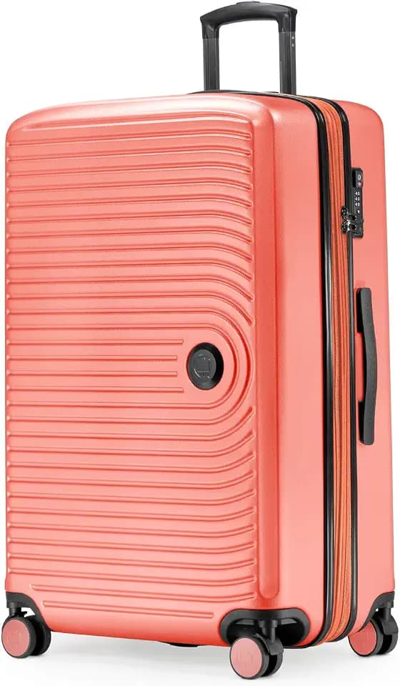 Hauptstadtkoffer Mitte Großer Koffer (77 cm) 112-130 L, Koralll