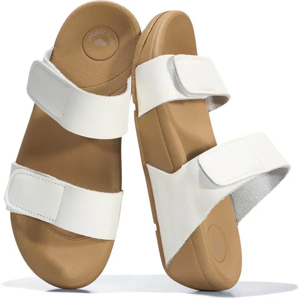 Genuine Leather Platform Sandals Women Wedge Sandals Women Slides for Women