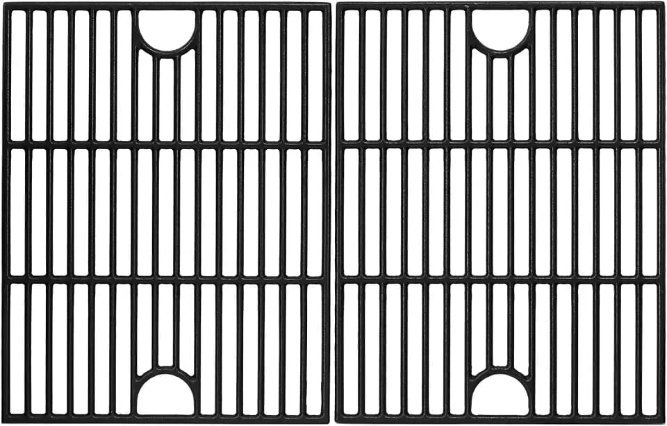 13 x 17 Cast Iron Cooking Grate for Nexgrill 4 Burner 720-0830H 720-0783E Expert 720-0789H 720-0789C, 5 Burner 720-0888N 720-0888S, 17 Inch Grids Replacement for Kenmore 41516106210 Uniflame GBC981