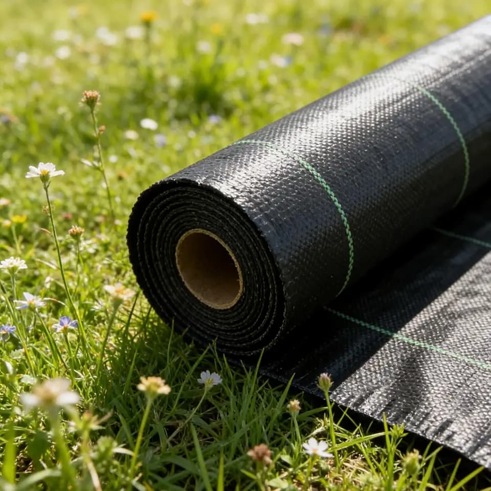 Garvee 3FT x 300FT 2.4 OZ Weed Barrier Landscape Fabric, Weed Control Cloth