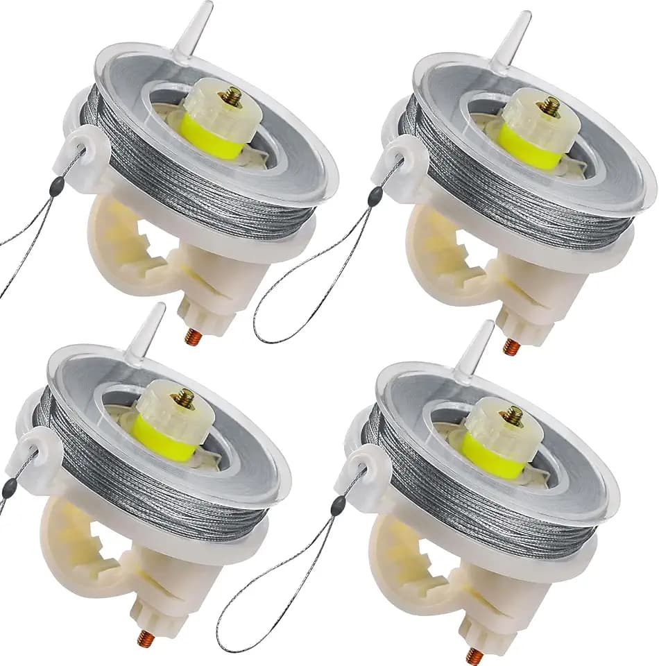 Kevlar Trip Wire with Reusable Reel - 4 Pack