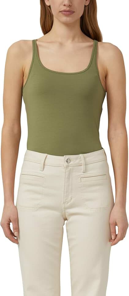 s.Oliver Jersey-Top aus Baumwollmix