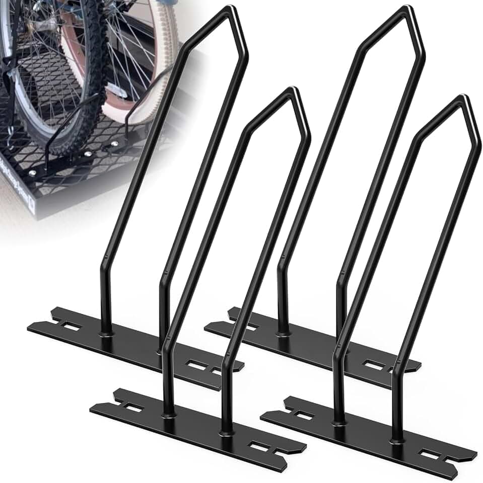 CC-125 Cargo Box Bike Rack Adapter, 4Pcs