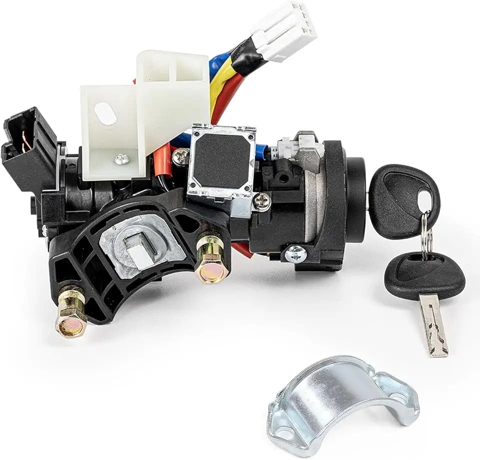 Ignition Switch Lock Cylinder Housing Assembly Compatible with Hyundai