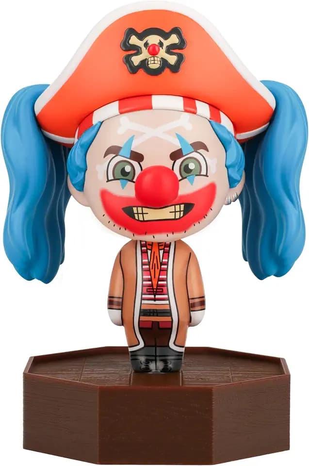 Paladone One Piece Buggy der Clown Figurlampe, offiziell lizenzierte Anime-3D-Figur, LED-Lampe, batteriebetriebenes Sammlerstück für Popkultur-Fans, für Schlafzimmer und Zuhause