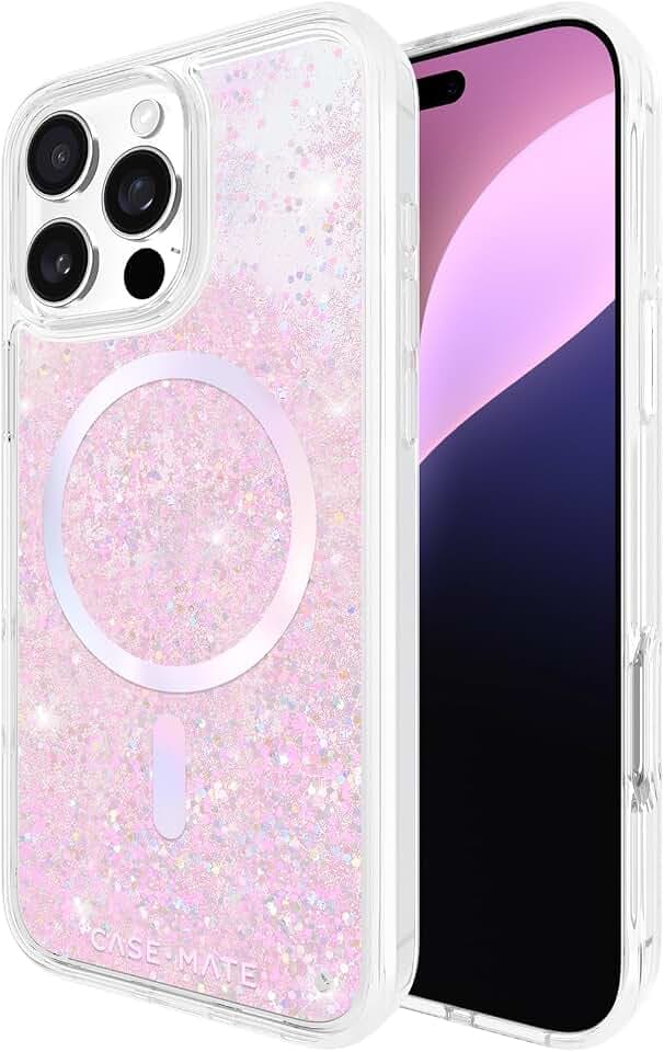 Case-Mate Soap Bubble iPhone 16 Pro Max Case - Iridescent Waterfall