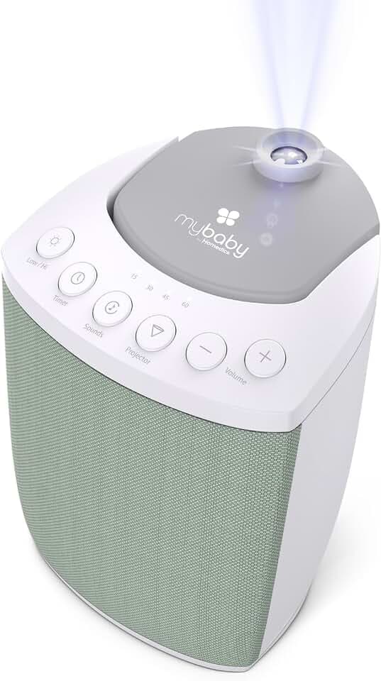 MyBaby Lullaby 2-in-1 Projector & Sound Machine with 8 Soothing Sounds