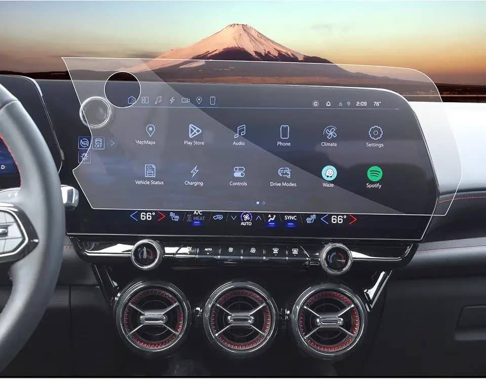 SXCY 2PCS for 2024 2025 2026 Chevrolet Blazer EV Screen Protector 2024 2025 2026 Blazer EV Accessories Touch Display Screen Protector 17.7 Inch[Nano]