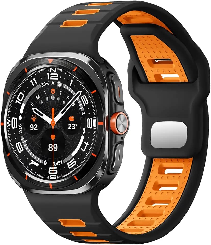 Sport Band for Galaxy Watch Ultra/Ultra 2 Bands 47mm(2026/2025/2024) Men