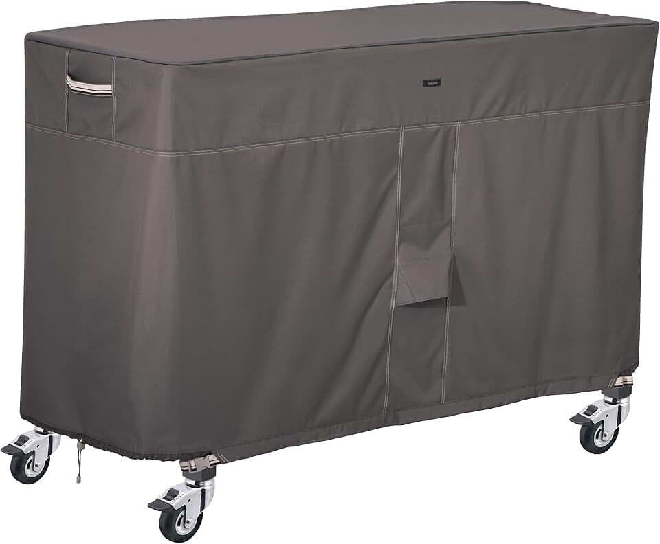 Classic Accessories Ravenna Water-Resistant 63 Inch Flat Top Griddle Cover for Blackstone