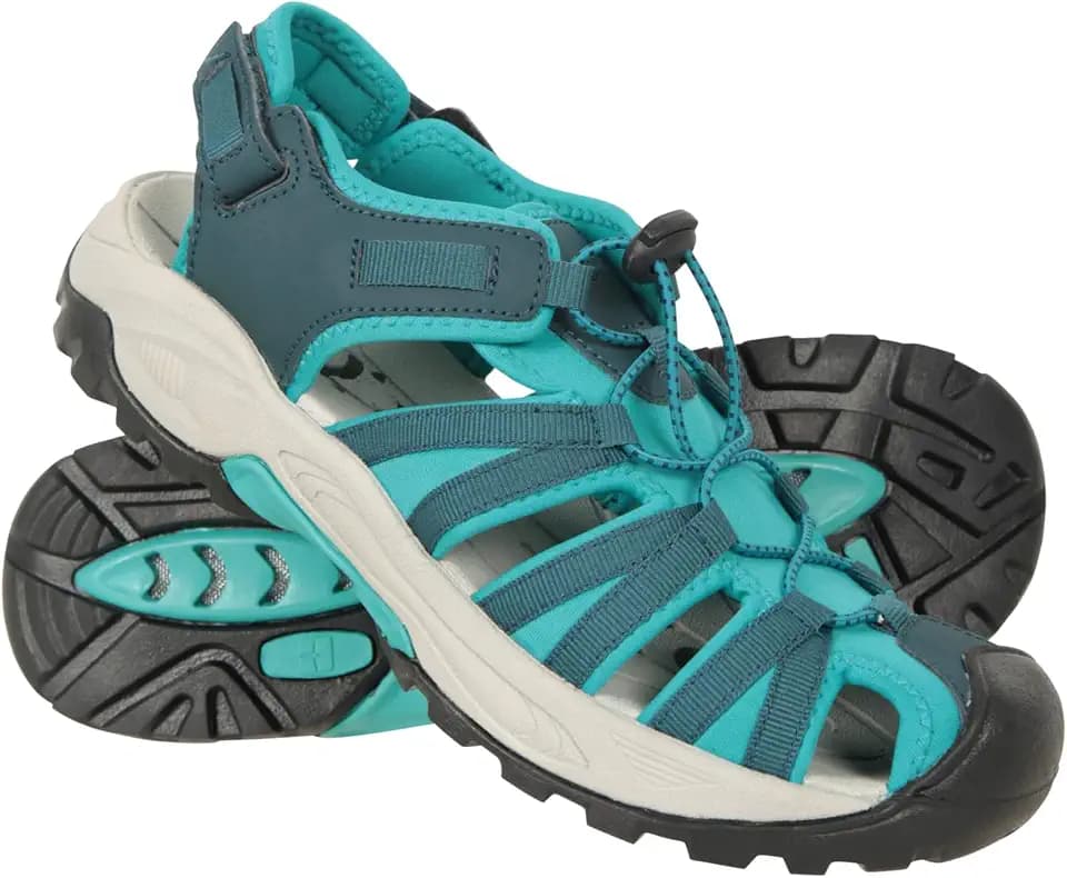 Mountain Warehouse Seaside Sandalen Shandalen für Damen mit Abfluss - Leichte sandalen, Schuhe mit Klettverschluss, Neoprenschuhe - Frühling Sommer