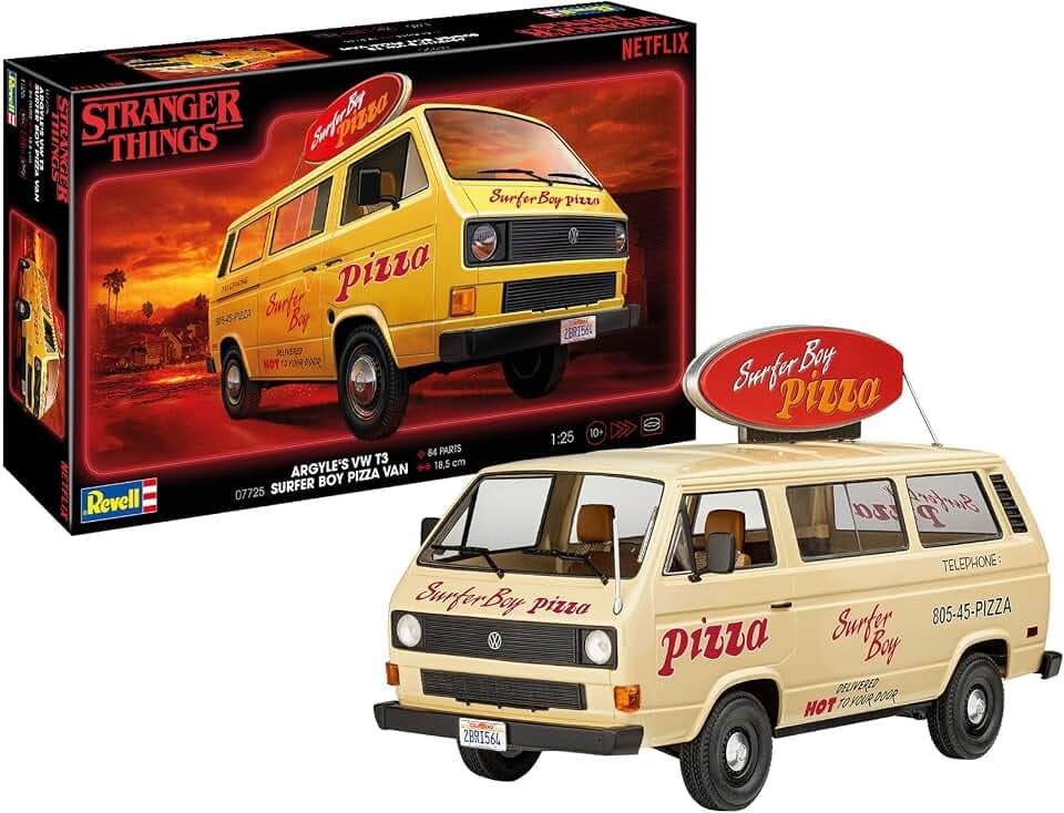 Revell Stranger Things VW T3 Bus Surfer Boy