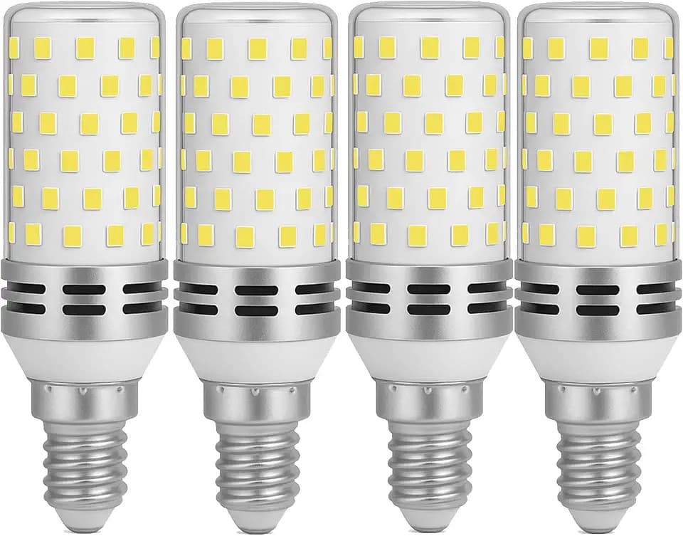 E27 LED Lampen Kaltweiß 6000K 10W ersatz 180W Glühlampe, Energieeffizienzklasse C, 1800 Lumen, Nicht Dimmbar，Kein Flackern E27 LED Leuchtmittel Birne, AC220–240V, 4er Pack