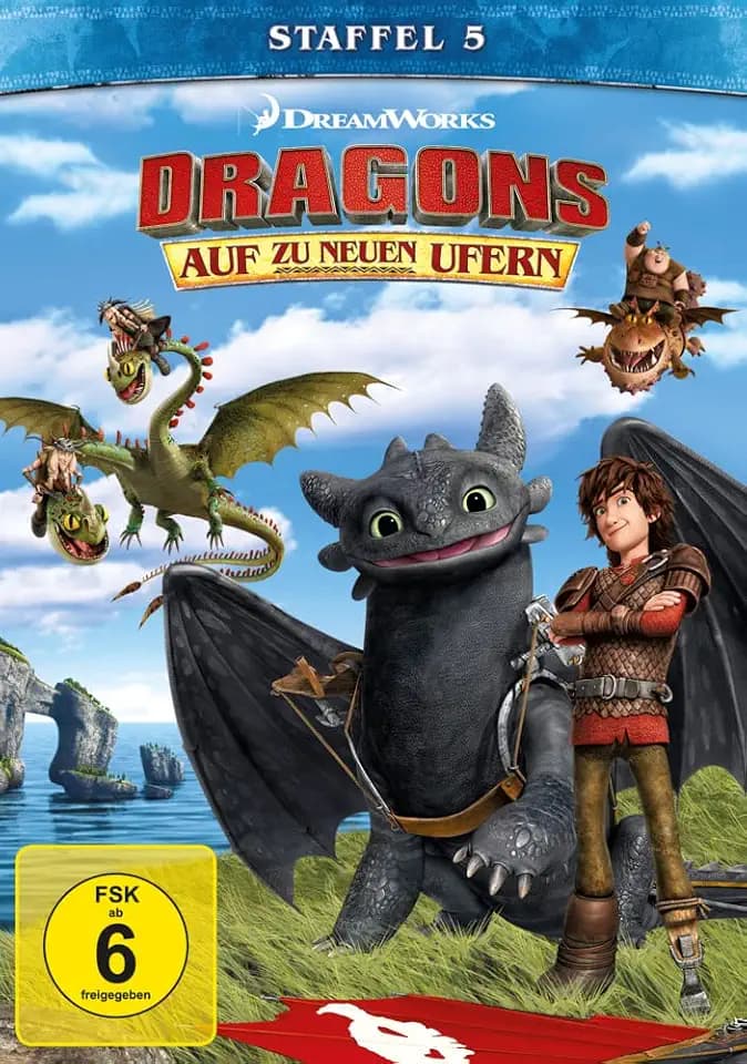 Dragons - Auf zu neuen Ufern, Staffel 5 [4 DVDs]