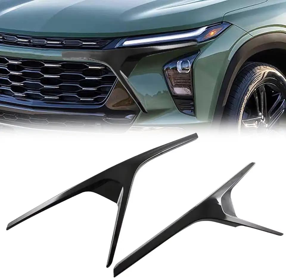 Front Grille Insert Trim for 2026-2023 Chevy Trax (Glossy Black)