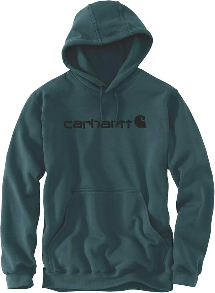 Carhartt Herren Hoodie - Weites, mittelschweres Sweatshirt mit Logo-Grafik Pullover