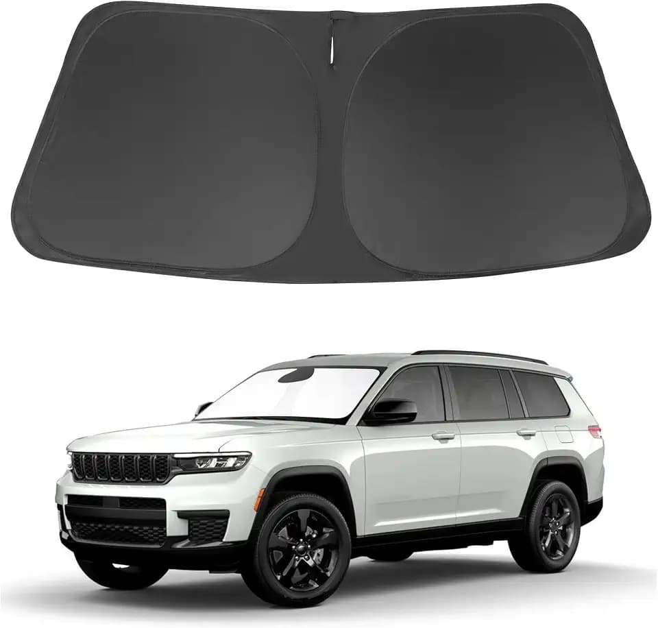 Windshield Sun Shade for 2021-2026 Jeep Grand Cherokee L/Cherokee